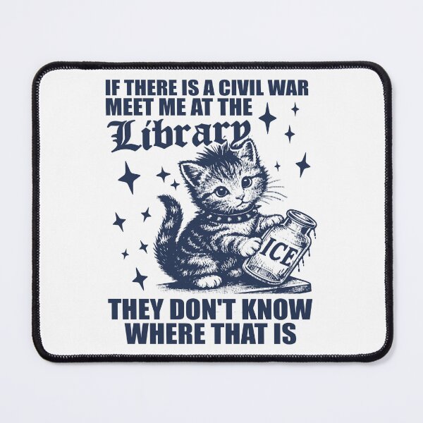 Item preview, ICE Protest Chinga la Migra Cat - Civil Rights library message designed and sold by borenclolahroy.