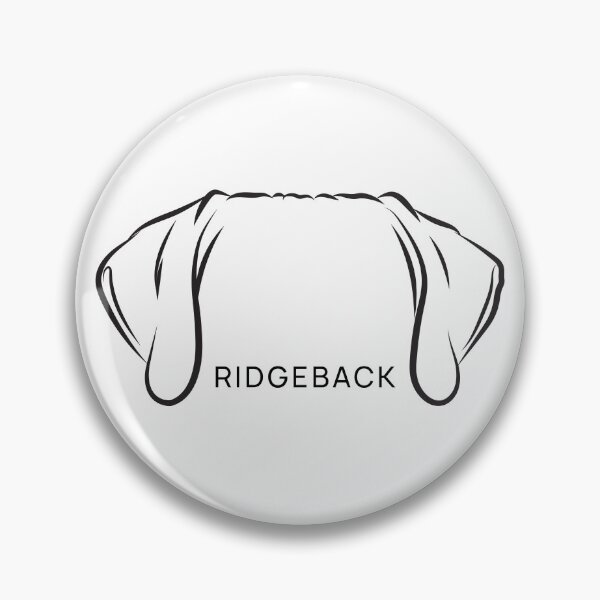 Item preview, Rhodesian Ridgeback Ears – Minimal Line Art Dog Design designed and sold by Noyalita.