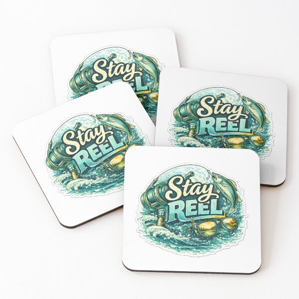 Item preview, Stay Reel – Cool Fishing Pun Lifestyle Design designed and sold by SVALANART.