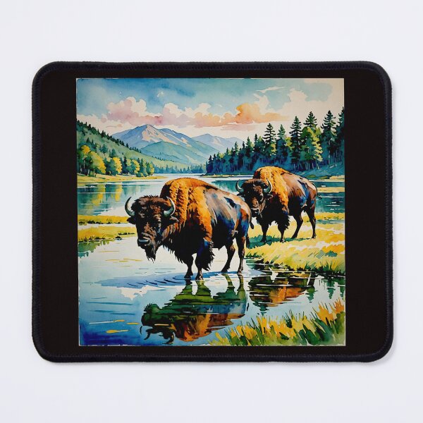 Item preview, Water Buffalo Wildlife Image Collection #10 designed and sold by Helios Be. Lavsh.