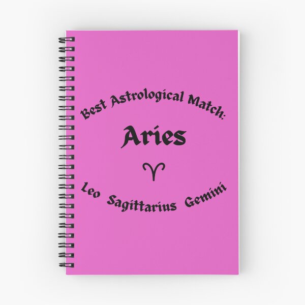 Item preview, Aries Zodiac Sign – Clean Astrology Typography Design designed and sold by MOKRONOS.