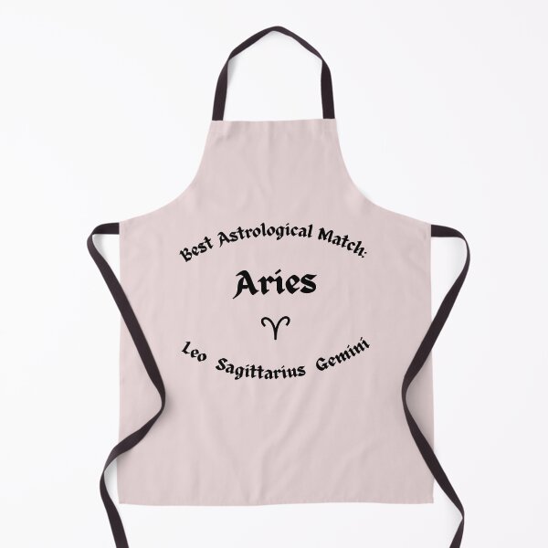 Item preview, Aries Zodiac Sign – Clean Astrology Typography Design designed and sold by MOKRONOS.