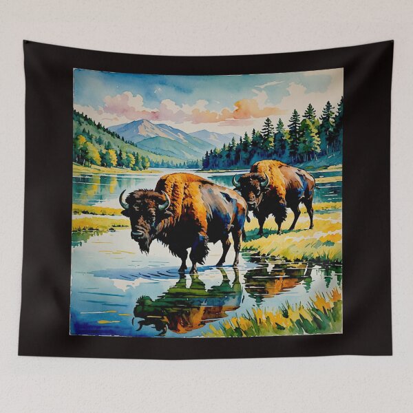 Item preview, Water Buffalo Wildlife Image Collection #10 designed and sold by Helios Be. Lavsh.
