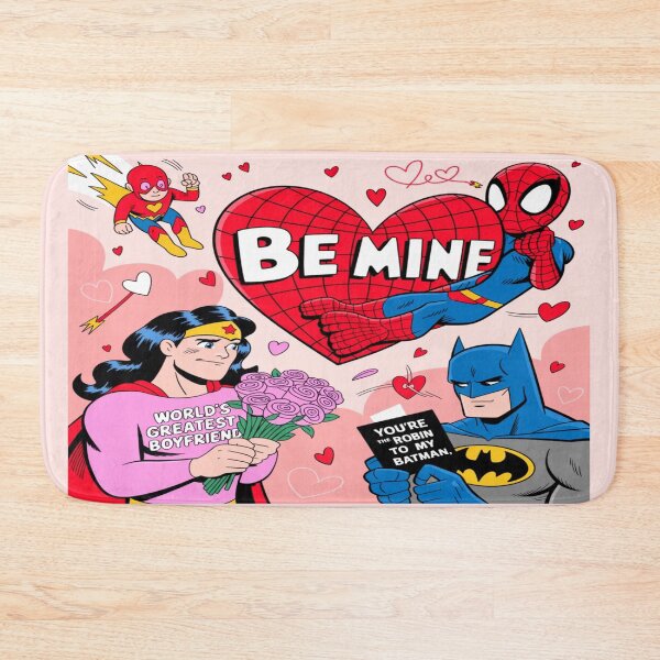 Item preview, Punny Superhero Valentine's | Be Mine DC Marvel Crossover  designed and sold by Midnight Veil Designs.