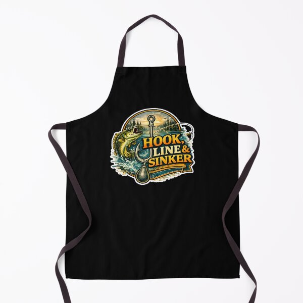 Item preview, Hook, Line & Sinker – Classic Fishing Statement Design designed and sold by SVALANART.
