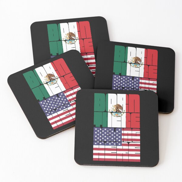 Item preview, Born Mexico Belong American designed and sold by FlagX.