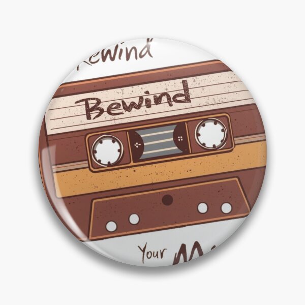 Item preview, Rewind Your Mind | Retro Cassette Tape Nostalgia Graphic designed and sold by PACS0011.