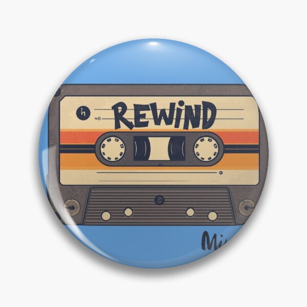 Item preview, Rewind Your Mind | Retro Cassette Tape Nostalgia Graphic designed and sold by PACS0011.