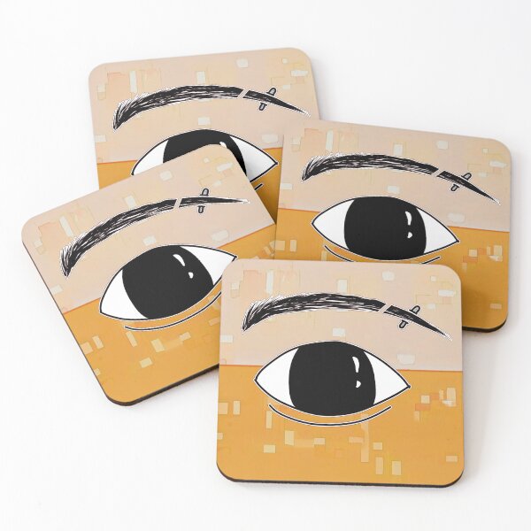 Item preview, "Surreal Eye Illustration with Sword and Pixelated Background" designed and sold by nighttime1990.
