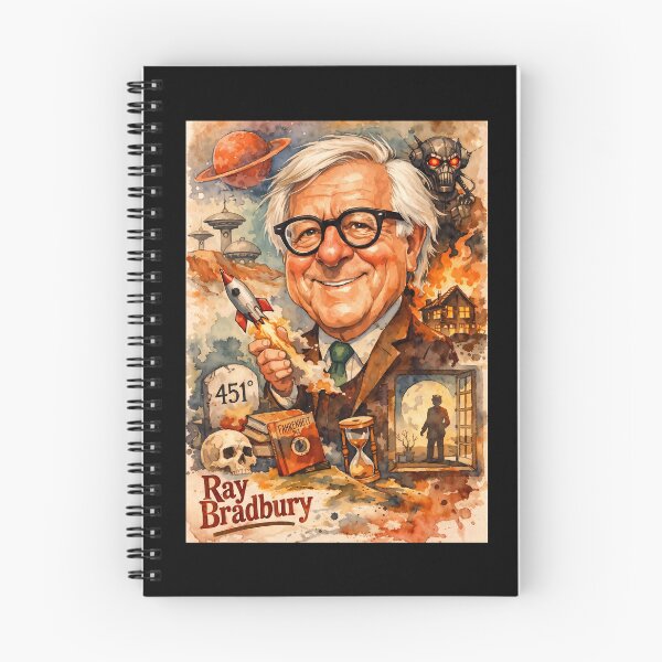 Item preview, Ray Bradbury Sci-Fi Literature designed and sold by Sarcastic designs.