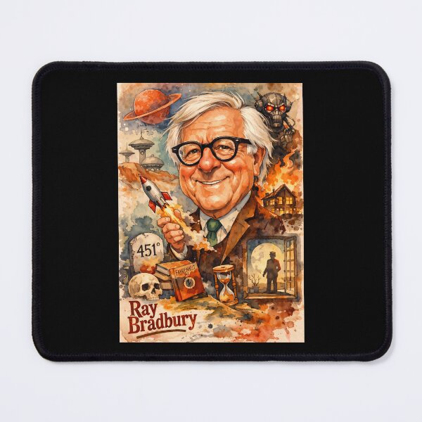 Item preview, Ray Bradbury Sci-Fi Literature designed and sold by Sarcastic designs.