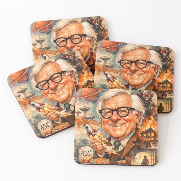 Item preview, Ray Bradbury Sci-Fi Literature designed and sold by Sarcastic designs.
