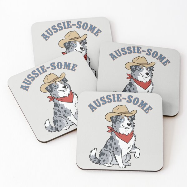 Item preview, Aussie-some - Cowboy Australian Shepherd designed and sold by DigitalGlade.