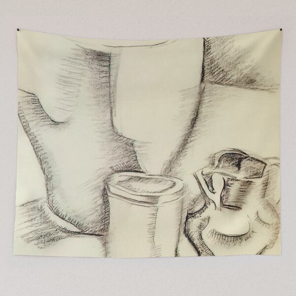 Item preview, Juan Gris Still Life With Goblet designed and sold by melaartni.