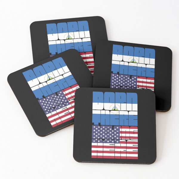 Item preview, Born Nicaragua Belong American designed and sold by FlagX.