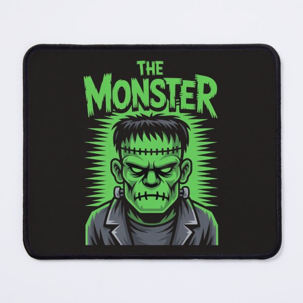 Item preview, The Monster – Neon Frankenstein Horror Illustration designed and sold by dortmond.