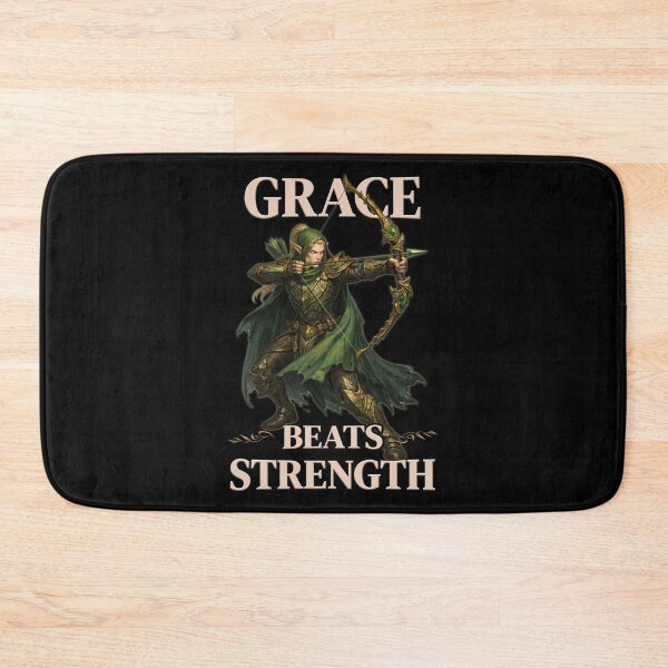 Item preview, Grace Beats Strength - Fantasy Elven Archer designed and sold by SHHCreations.