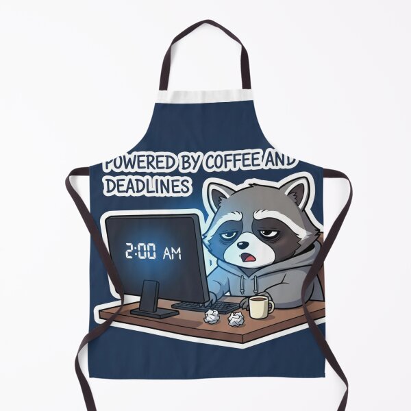 Item preview, Anime Raccoon Freelancer Exhausted designed and sold by FRADEX STORE.