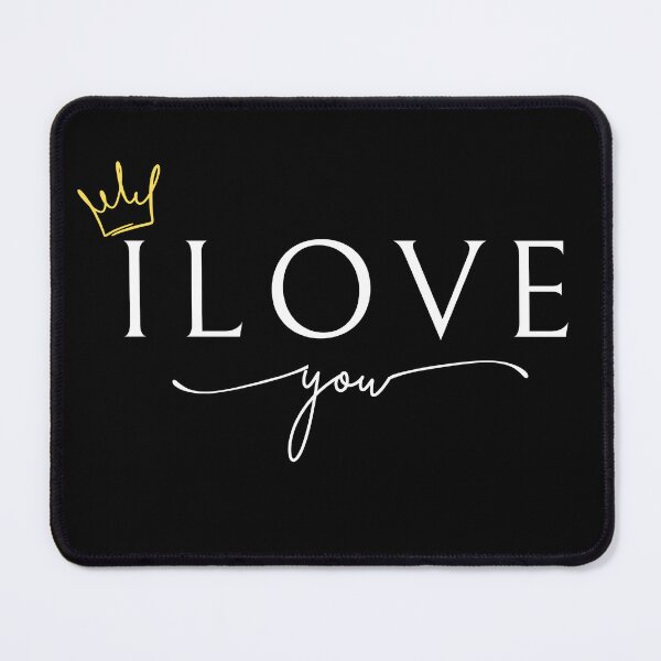 Item preview, I Love You Premium T-Shirt designed and sold by JokAura.