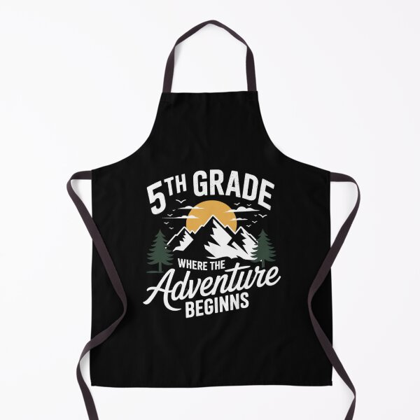 Item preview, 5th Grade Adventure Begins First Day Of School Teacher Kids designed and sold by MarkLeedsArt.