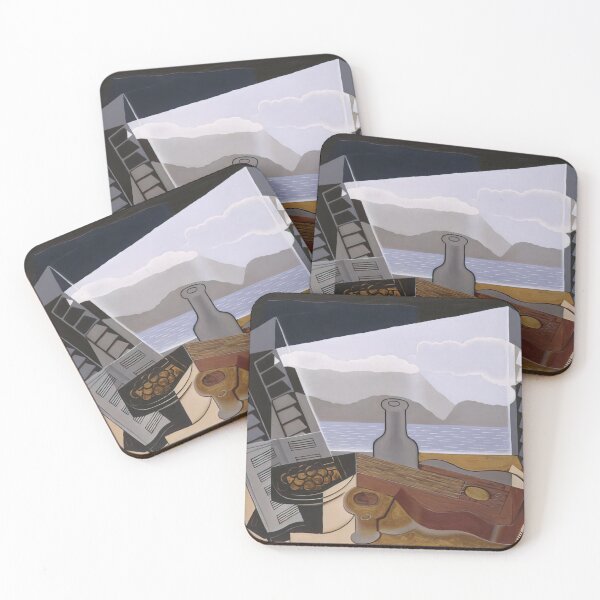 Item preview, Juan Gris The Open Window designed and sold by melaartni.