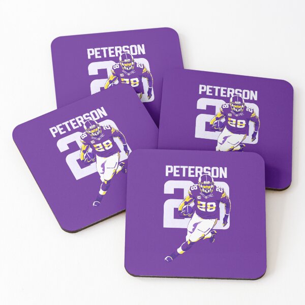 Item preview, Adrian Peterson Minnesota #28 Football Art designed and sold by TheArtOfCar.