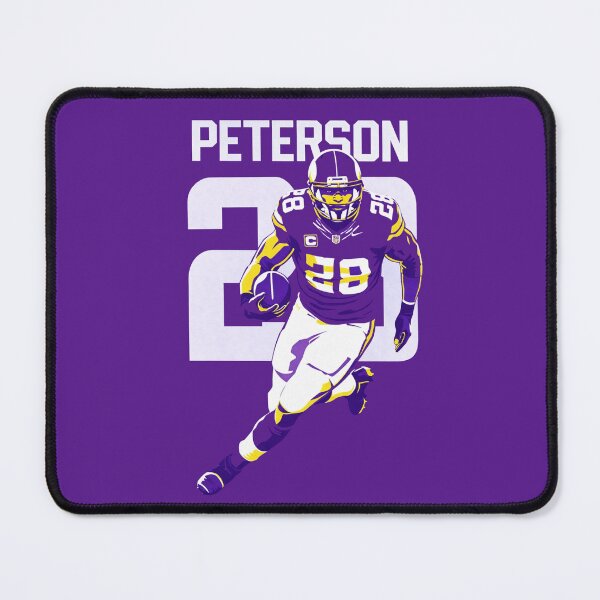 Item preview, Adrian Peterson Minnesota #28 Football Art designed and sold by TheArtOfCar.