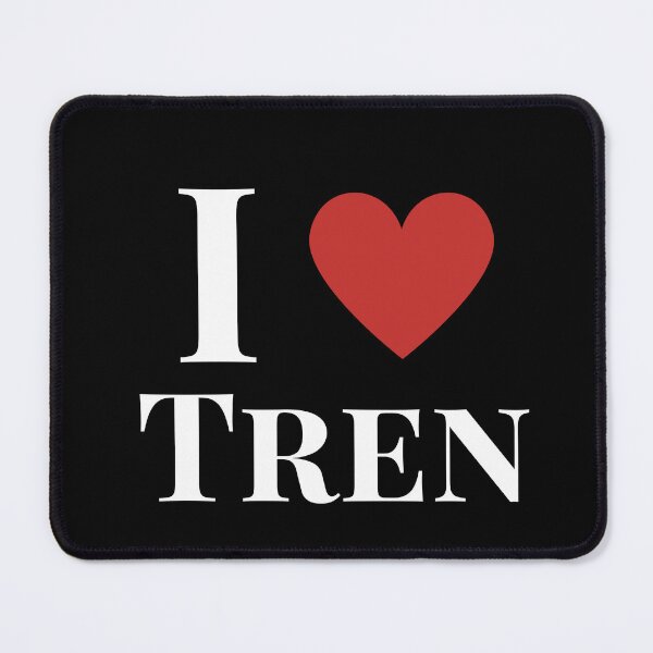 Item preview, I Love Tren Premium T-Shirt designed and sold by JokAura.
