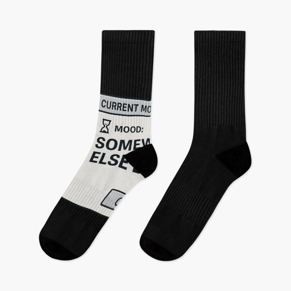 Item preview, Mood: Somewhere Else Entirely – Retro Internet Humor Status Design designed and sold by Mad Factory Designs.