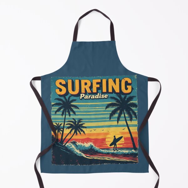 Item preview, | Vintage Beach Vibes Surf Tee designed and sold by sanorastyle.