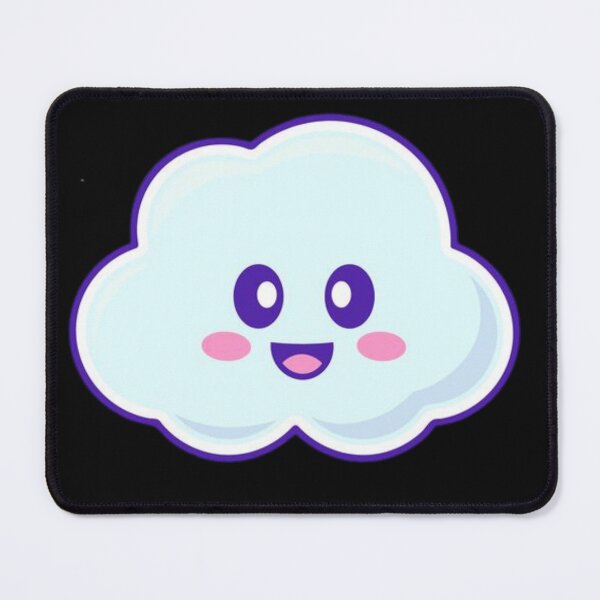 Item preview, Cute Kawaii Smiling Cloud Pastel Aesthetic designed and sold by TTStudio.
