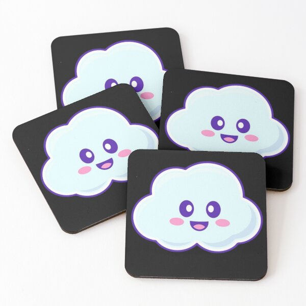 Item preview, Cute Kawaii Smiling Cloud Pastel Aesthetic designed and sold by TTStudio.