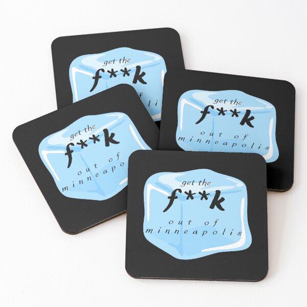 Item preview, ICE Get the F**K Out of Minneapolis designed and sold by SquirrelDesignLLC.