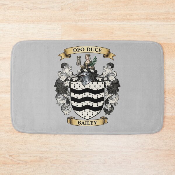Item preview, The Bailey Family Coat of Arms designed and sold by BagTown Clans.
