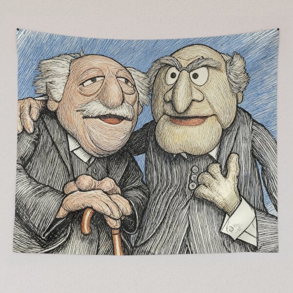 Item preview, Waldorf & Statler designed and sold by sid1802.
