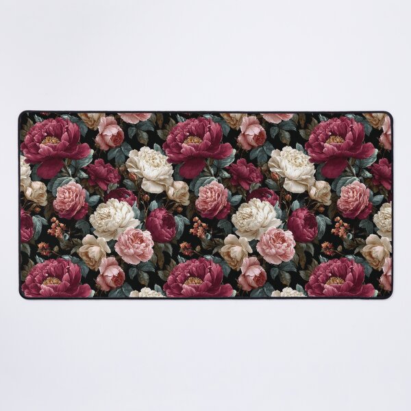Item preview, Dark Vintage Roses & Peonies designed and sold by AestheticsTime.