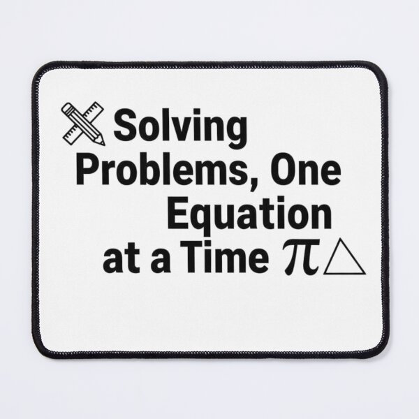 Item preview, Solving Problems One Equation at a Time Engineering Math designed and sold by Amr Darwish Graphic designer.