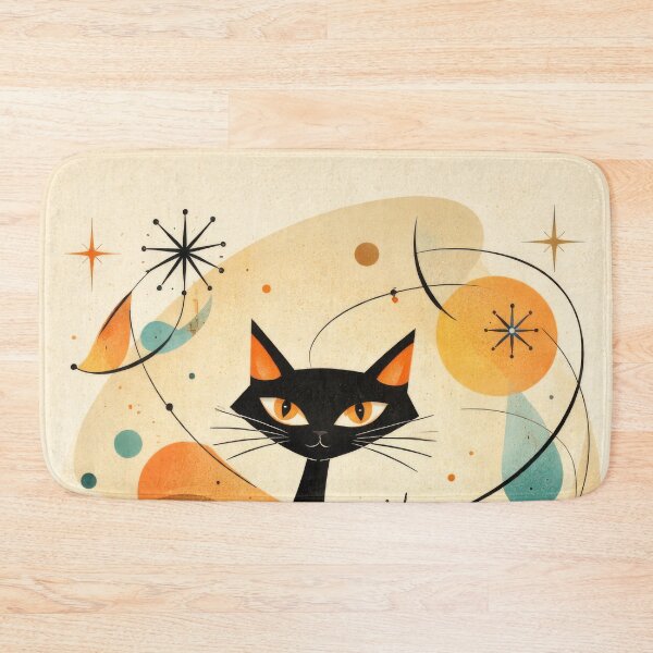 Item preview, Aesthetic Geometric Charn Midmod cat designed and sold by scicilysimonee.