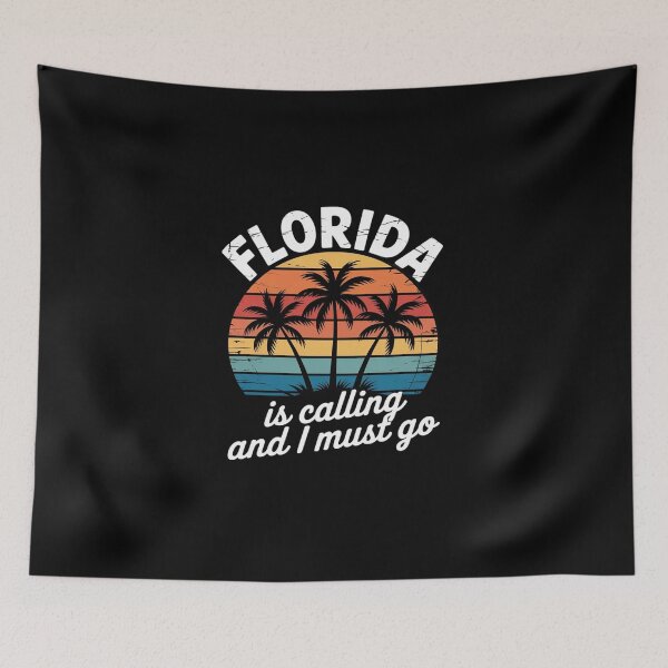 Item preview, Florida is Calling I Must Go Summer Florida Vacation  designed and sold by DigitaldeligArt.