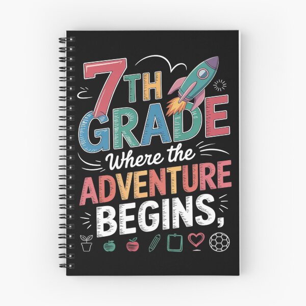 Item preview, 7th Grade Where The Adventure Begins Seventh Grade Teacher designed and sold by MarkLeedsArt.
