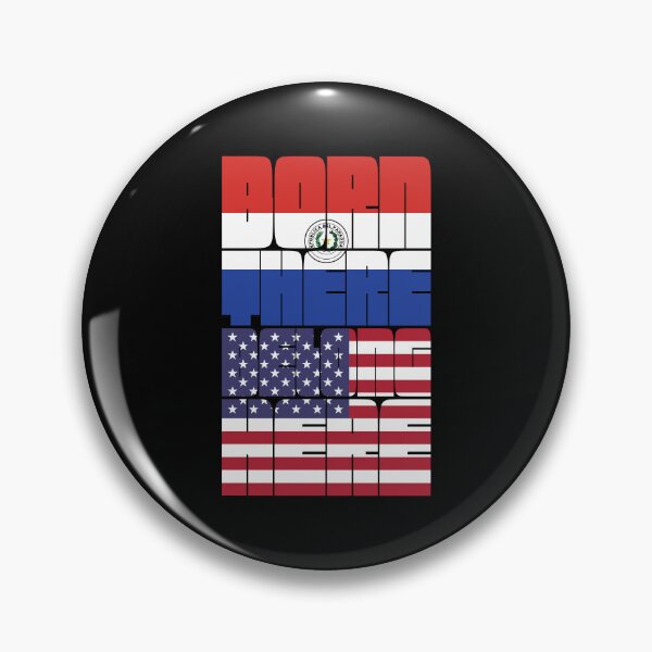 Item preview, Born Paraguay Belong American designed and sold by FlagX.