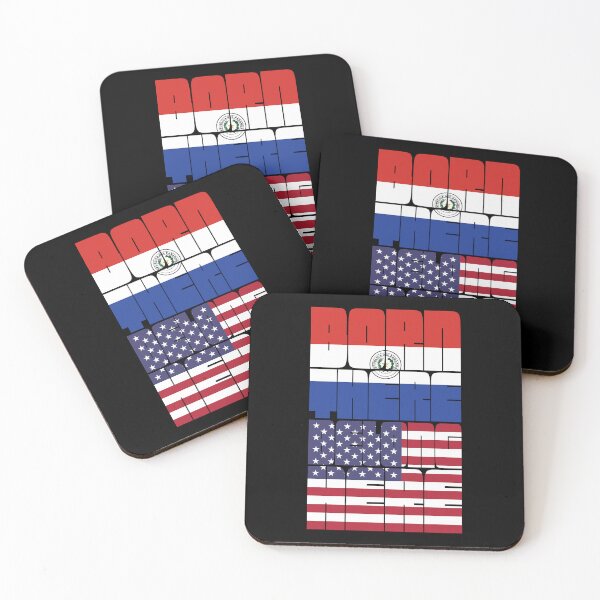Item preview, Born Paraguay Belong American designed and sold by FlagX.