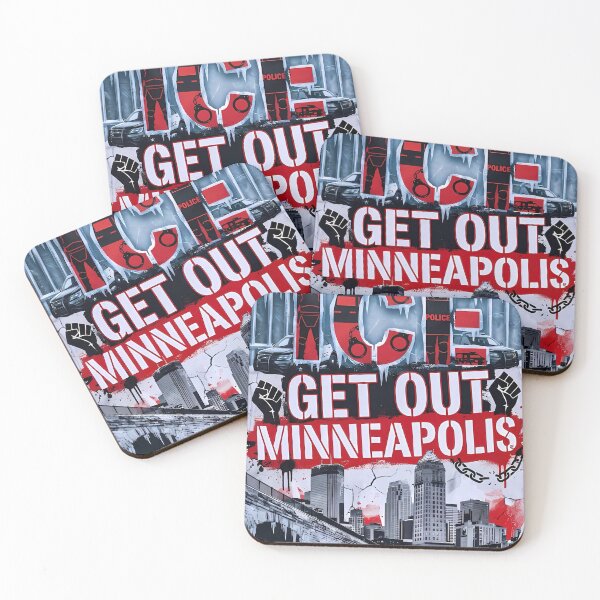 Item preview, ICE GET OUT MINNEAPOLIS designed and sold by nielsenralph3.