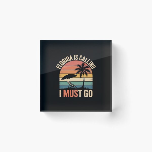 Item preview, Florida is Calling I Must Go Summer Florida Vacation 1  designed and sold by DigitaldeligArt.