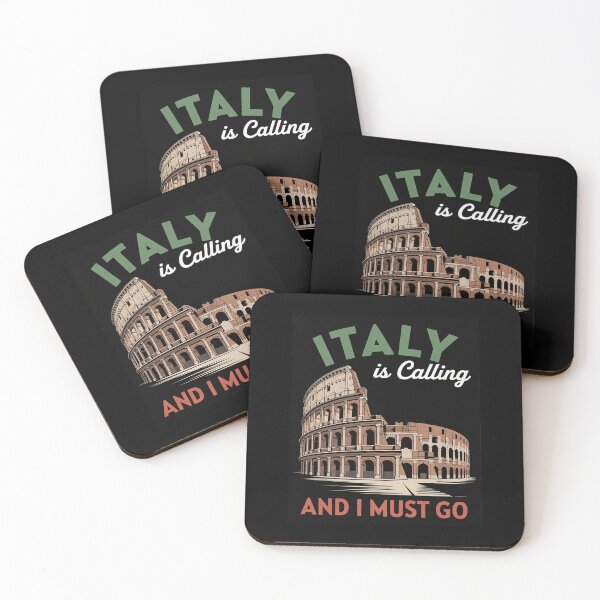 Item preview, Italy Is Calling I Must Go Vacation Summer Fun  designed and sold by DigitaldeligArt.