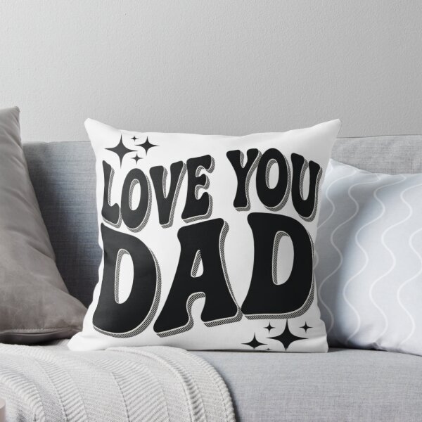 Item preview, Love You Dad – Retro Typography Quote Design designed and sold by dortmond.