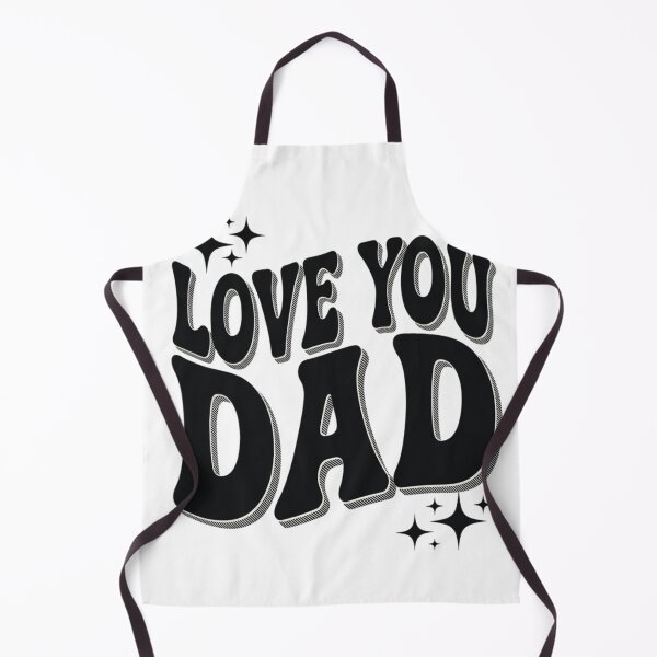 Item preview, Love You Dad – Retro Typography Quote Design designed and sold by dortmond.
