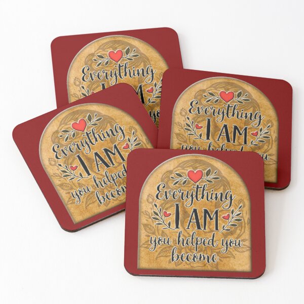 Item preview, Everything I Am You Helped Me Become – Vintage Style designed and sold by Topoartispp.