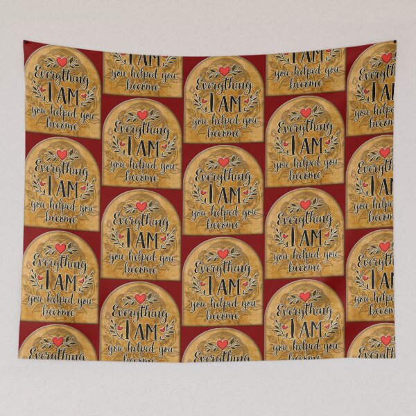 Item preview, Everything I Am You Helped Me Become – Vintage Style designed and sold by Topoartispp.