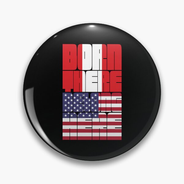 Item preview, Born Peru Belong American designed and sold by FlagX.